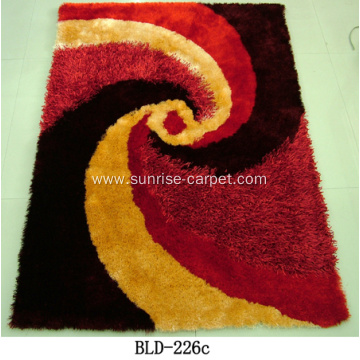 Polyester Shaggy with Design Carpet Rug